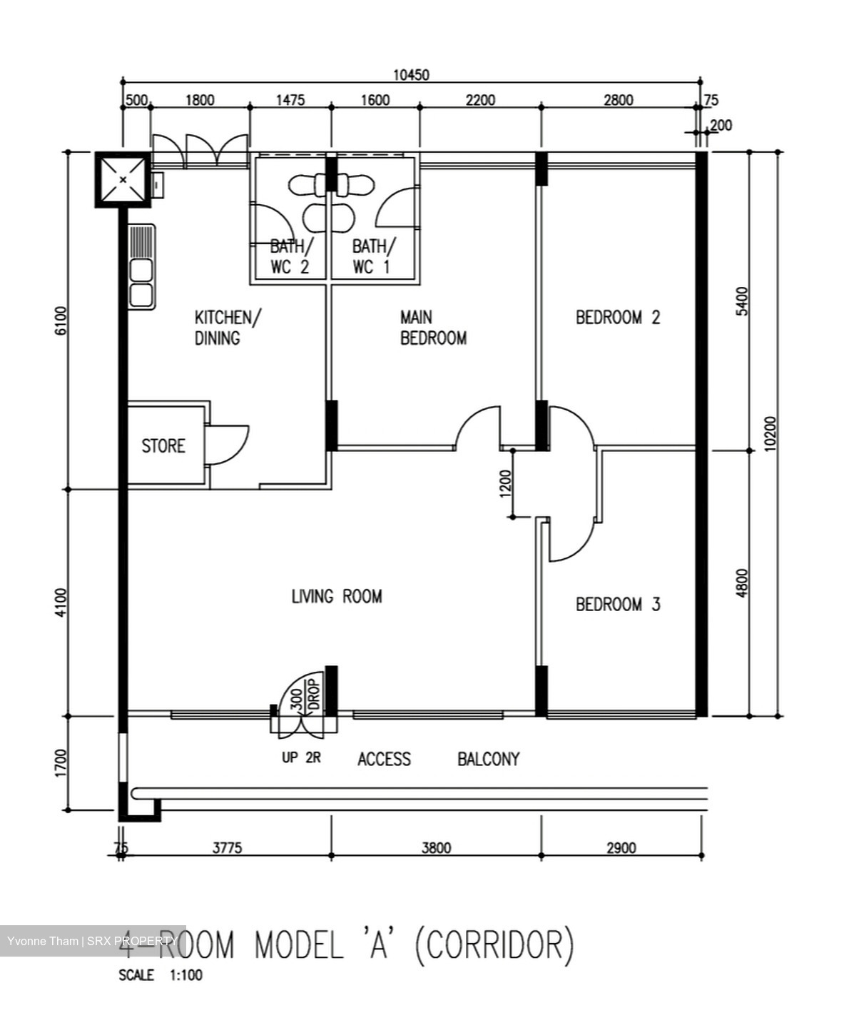 Blk 402 Fajar Road (Bukit Panjang), HDB 4 Rooms #521223451